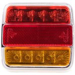 TT Technology Čtvercové zadní LED světlo s osvětlením SPZ, 12–24 V TT.12006 – Hledejceny.cz