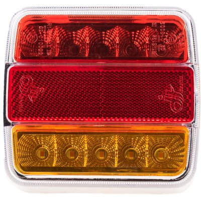 TT Technology Čtvercové zadní LED světlo s osvětlením SPZ, 12–24 V TT.12006 – Hledejceny.cz
