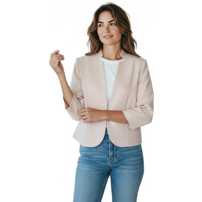MKM dámské sako SABINA světle růžové – Zboží Dáma