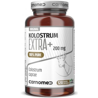 Carnomed Kozí kolostrum Extra+ 200 mg 120 kapslí – Hledejceny.cz