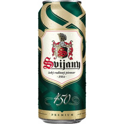 Svijany 450 Prémiový ležak 4,6% 0,5 l (plech) – Zbozi.Blesk.cz