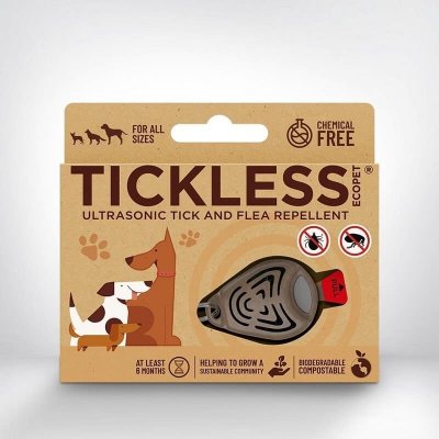 Tickless pet Ultrazvukový odpuzovač klíšťat a blech pro psy barvy black 1 kus – Zboží Dáma
