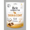 Pamlsek pro psa Brit snack Skin Coat krill & coconut 150 g