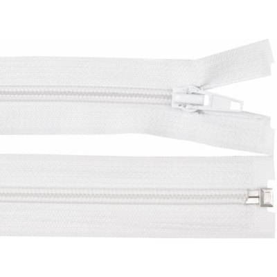 Prima-obchod Spirálový zip No 5 délka 75 cm bílá a černá POL, barva Bílá – Hledejceny.cz