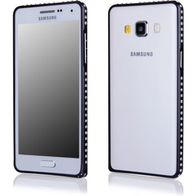 Pouzdro QULT Case SAMSUNG A300 A3 BUMPER METAL ZIRCONIA černé – Zbozi.Blesk.cz