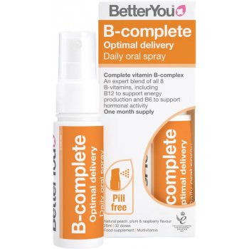 BetterYou B-Complete Oral Spray, Orální sprej, 25 ml