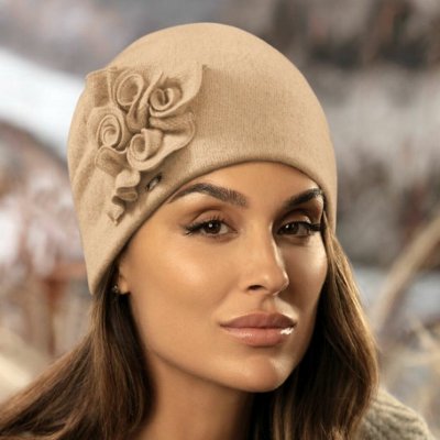 Krumlovanka dámská čepice W-0019/284 béžová – Hledejceny.cz
