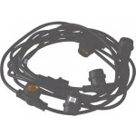 Kanlux Venkovní řetěz 9,5 m + 1,5 m 10 × E27 IP44 – Sleviste.cz