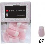 Nail System Nehty umělé FMN růžové NSTNT2007FMN 20 ks – Sleviste.cz