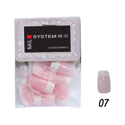 Nail System Nehty umělé FMN růžové NSTNT2007FMN 20 ks – Sleviste.cz