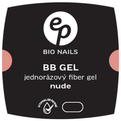 BIO nails BB Fiber NUDE jednofázový hypoalergenní gel 30 ml