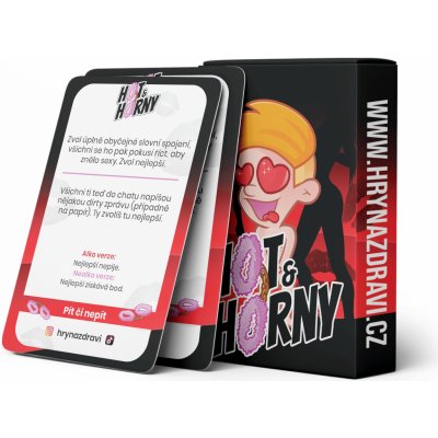 Hry na zdraví Hot & Horny – Zboží Živě