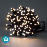 Nedis SmartLife chytrý vánoční řetěz 200 LED 20 m venkovní IP65 teplá bílá WIFILX01W200 – Hledejceny.cz