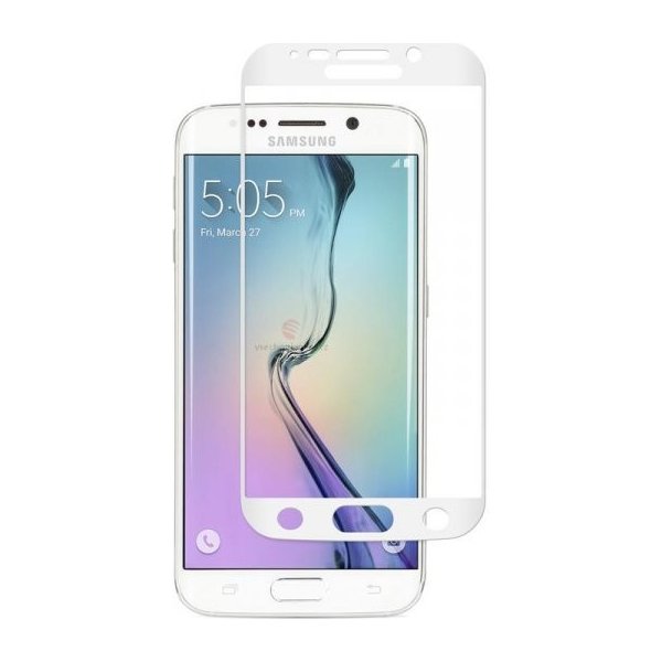 Ochranná fólie pro mobilní telefon Moshi iVisor AG - Matná ochranná fólie Samsung Galaxy S6 Edge (bílá)