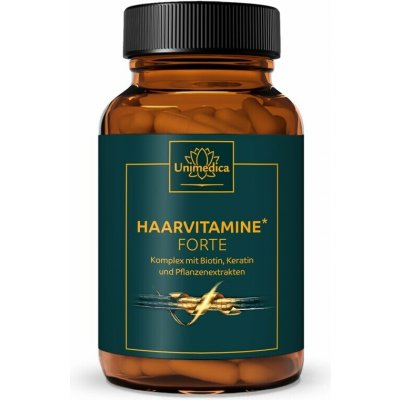 Unimedica vitamíny na vlasy komplex s keratinem a biotinem 180 kapslí – Hledejceny.cz