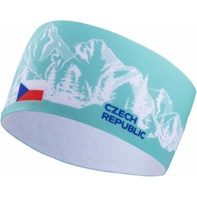 Fllös Fabline Headband CZECH 1 tyrkysová – Zboží Dáma