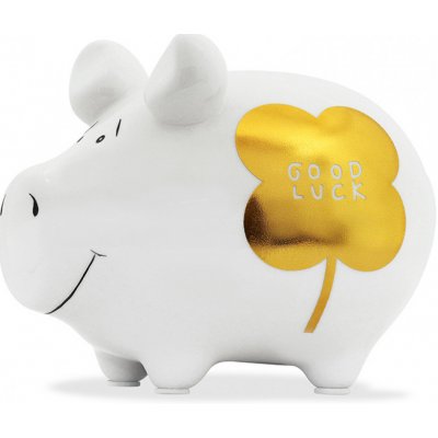 Pokladnička prasátko GOOD LUCK – Hledejceny.cz