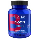 Natios Biotin 10 000 mcg Extra Strength 90 veganských kapslí – Hledejceny.cz