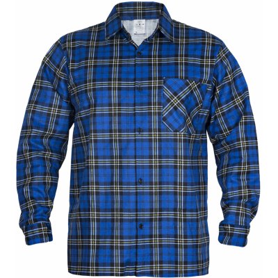 Flanelová košile modré káro – Hledejceny.cz