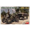 Model MiniArt German Tractor D8506 with Cargo Trailer 35317 1:35