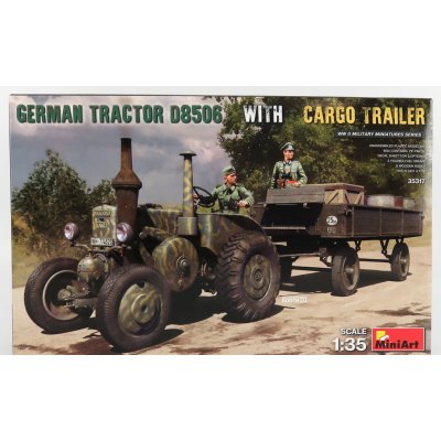 MiniArt German Tractor D8506 with Cargo Trailer 35317 1:35