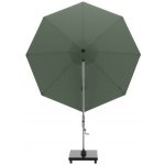 Knirps HYPERION 340 cm - luxusní výkyvný zahradní slunečník s boční tyčí Zelená – Hledejceny.cz