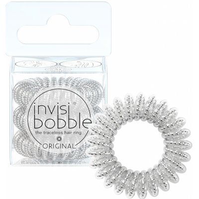 Spirálová gumička do vlasů Invisibobble Original Mother Of Chrome - stříbrná, 3 ks (IB-OR-PA-1-1001) – Hledejceny.cz