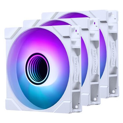 Phanteks M25 Gen2 PWM D-RGB 3ks PH-F120M25_G2_DWT01_3P – Sleviste.cz