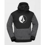 Volcom Hydro Riding Hoodie black print 2025/26 – Sleviste.cz
