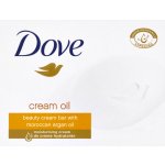 Dove Cream Argan oil tuhé mýdlo 100 g – Zboží Dáma