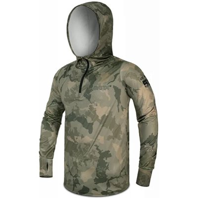 Delphin tričko s kapucí UV ARMOR 50+ Banx – Zboží Mobilmania