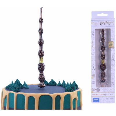PME Cake Svíčka na dort hůlka bezová, Harry Potter – Sleviste.cz