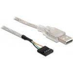 Delock 83078 kabel USB 2.0-A samec na pinový konektor – Zbozi.Blesk.cz