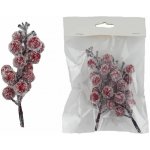 MOREX, s.r.o. Bobule červené ojíněné 2 ks – Zbozi.Blesk.cz