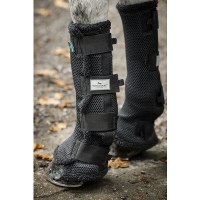 HORSEWARE Chrániče Show Ready black/black & silver – Zboží Dáma