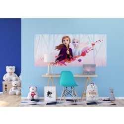 AG Design FTDNH-5388 Dětská vliesová fototapeta Disney Ledové království 2 rozměr 202 x 90 cm