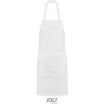 SOL's Collection Zástěra Gamma s laclem bio COT25356900199-white Bílá – Hledejceny.cz