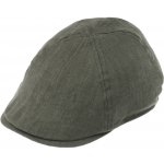 Fiebig pánská letní lněná bekovka duck cap olivová 100 % len – Hledejceny.cz