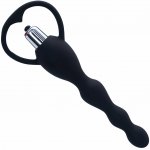 Sensual Anální kuličkový kolík vibrační 17 cm černá – Hledejceny.cz