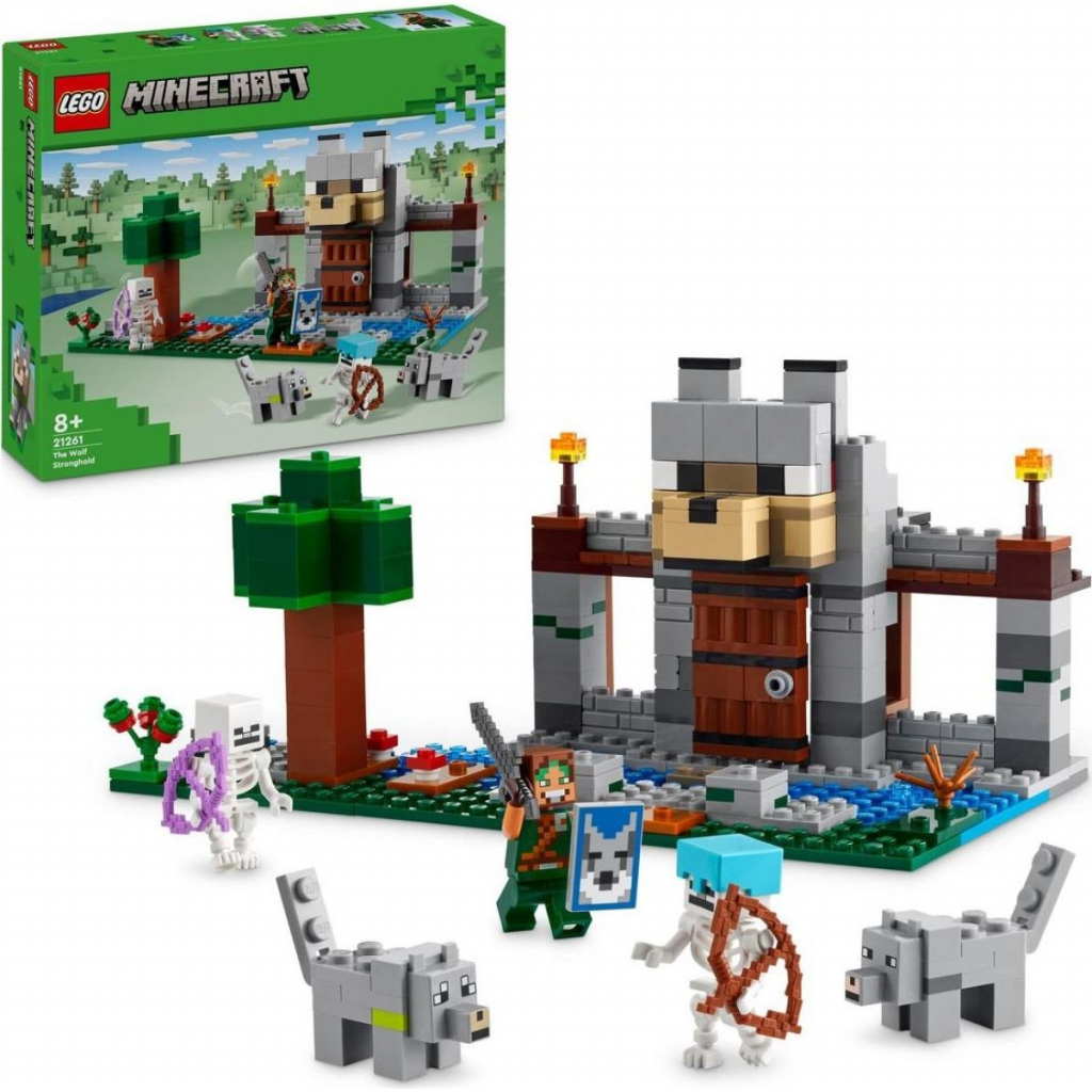 LEGO® Minecraft 21261 Vlčí pevnost