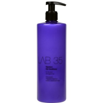 Kallos Lab 35 Conditioner For Volume And Gloss kondicionér na barvené poškozené vlasy W kondicionér pro suché a poškozené vlasy 500 ml