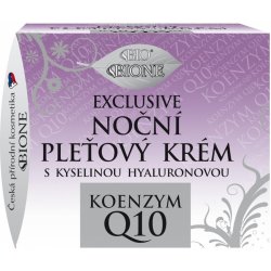 BC Bione Cosmetics Exclusive + Q10 noční pleťový krém 51 ml