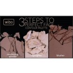 Wibo 3 Steps To Perfect Face Dark konturovací paletka na obličej 10 g – Zboží Dáma