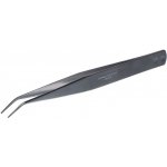 Japonská nerezová pinzeta se zahnutou špičkou SK11 - 125 mm - ST-2 – Zboží Dáma