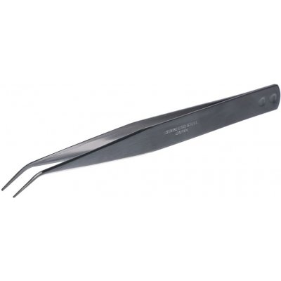 Japonská nerezová pinzeta se zahnutou špičkou SK11 - 125 mm - ST-2 – Zboží Dáma