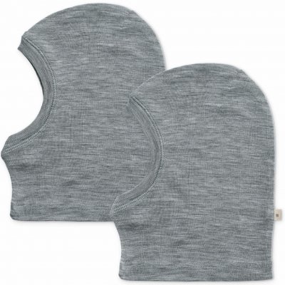 kukla z merino vlny 2 kusy šedá – Zboží Dáma