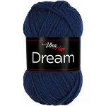 Pletací příze Vlna Hep DREAM 6409 námořnicky modrá, 100% merino vlna, jednobarevná, 50g/125m – Zboží Mobilmania