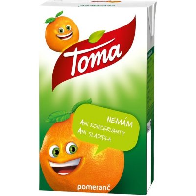 Toma Pomeranč sklo 0,25l