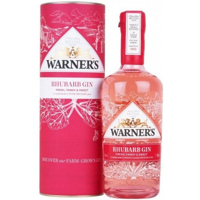 Warner's Rhubarb Gin 40% 0,7 l (holá láhev) – Zboží Mobilmania