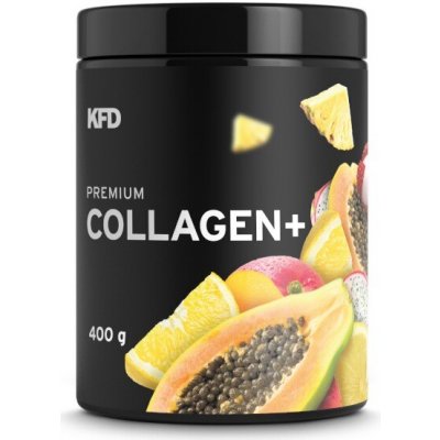 KFD Premium Collagen+ 400 g s příchutí tropického ovoce